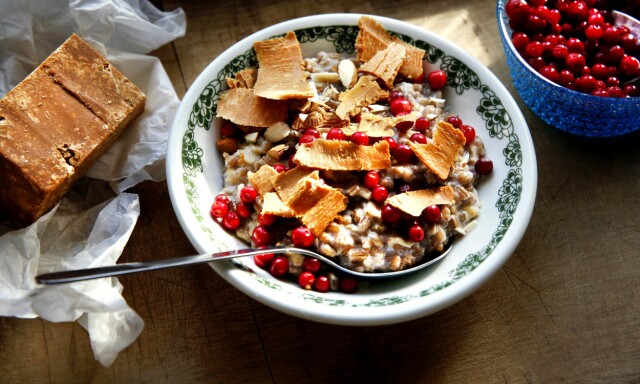 Grøten som smaker Norge og gamledager på en uforskammet moderne måte